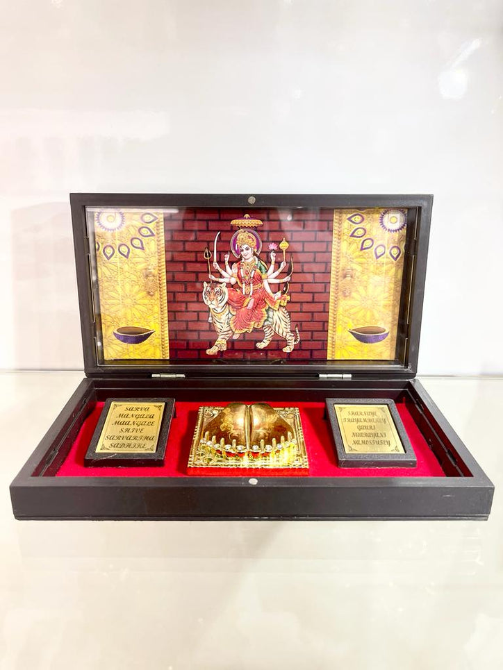 Durga Maa Gold Plated