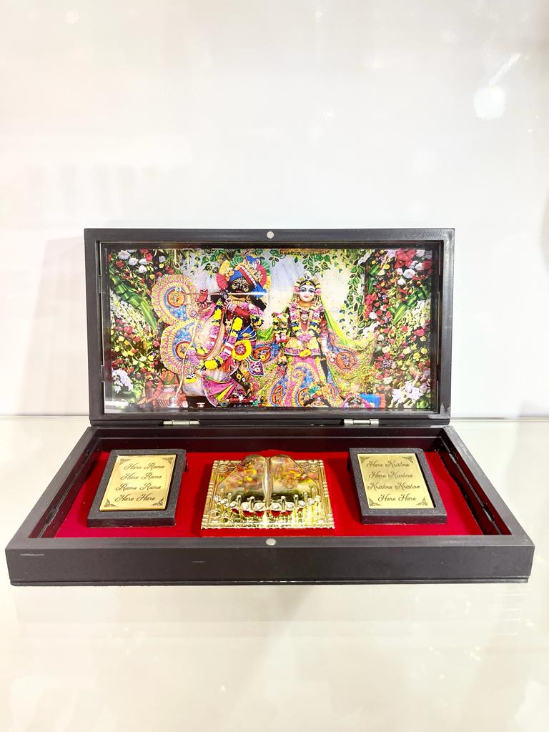 Radha Krishna Gold Plated