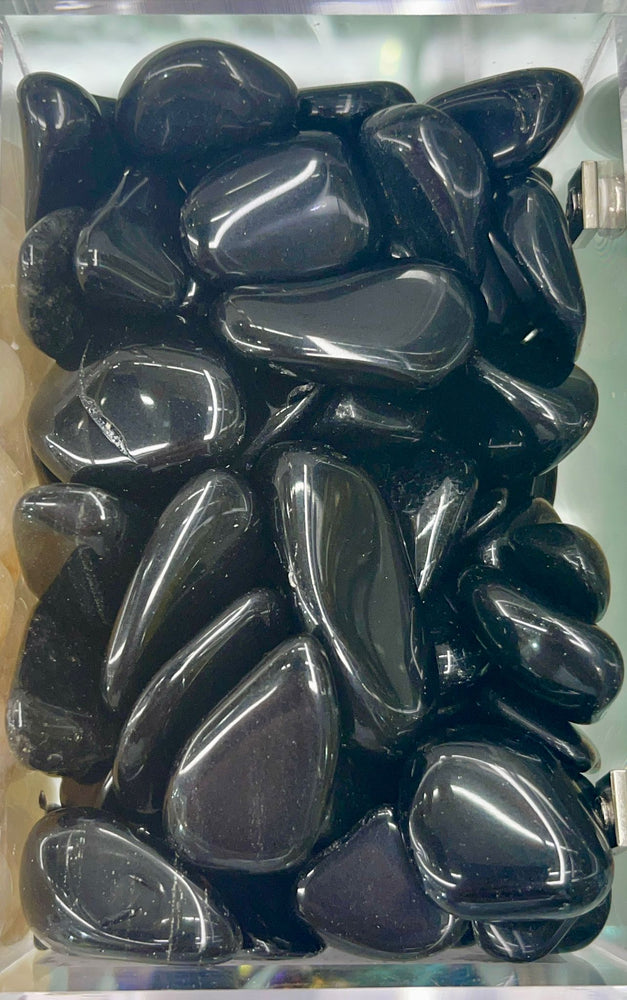 Black Obsidian Tumbled