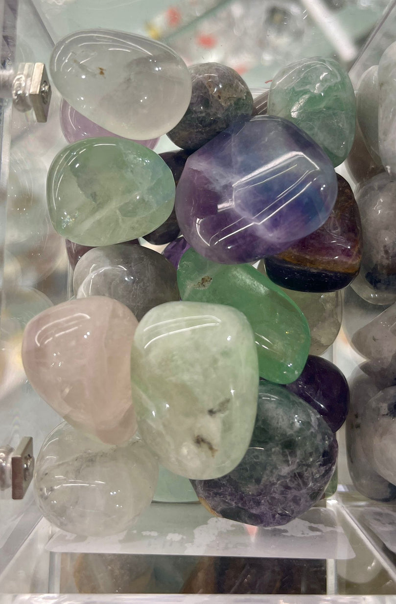 Fluorite Tumbled