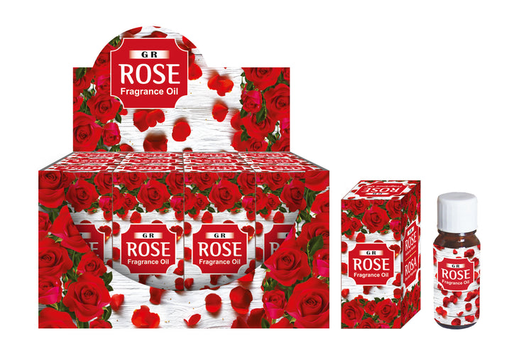 Rose - Fragrance Aroma Oil - 10ml Bottle