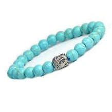 Genuine Turquoise Buddha Bracelet