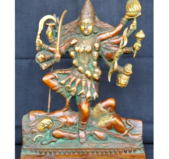 Kali Ma Idol Antique Finish