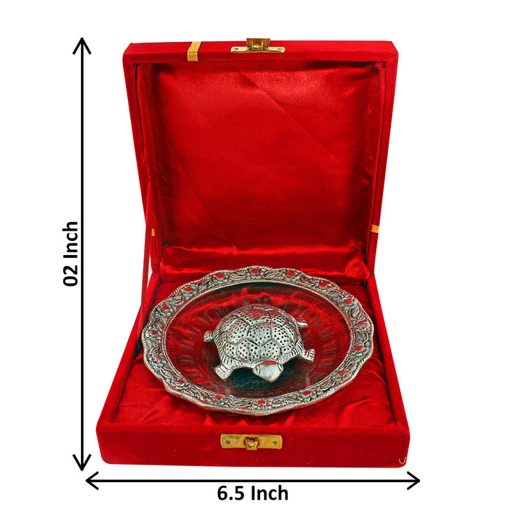 Auspicious Vastu & Feng Shui Tortoise Plate Gift Set