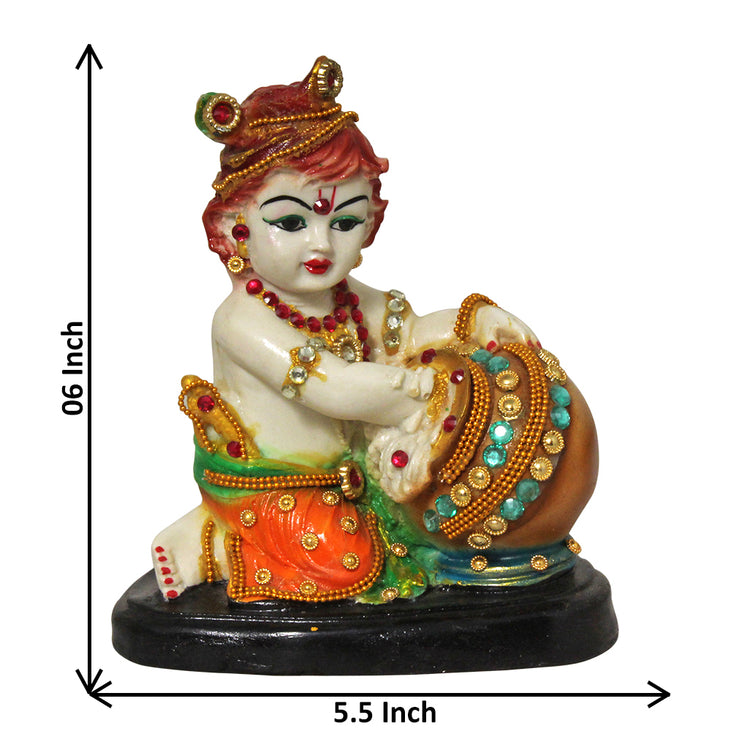 Baal Krishna (Laddu Gopal) Stealing Butter Idol, The Baal-Leela Idol