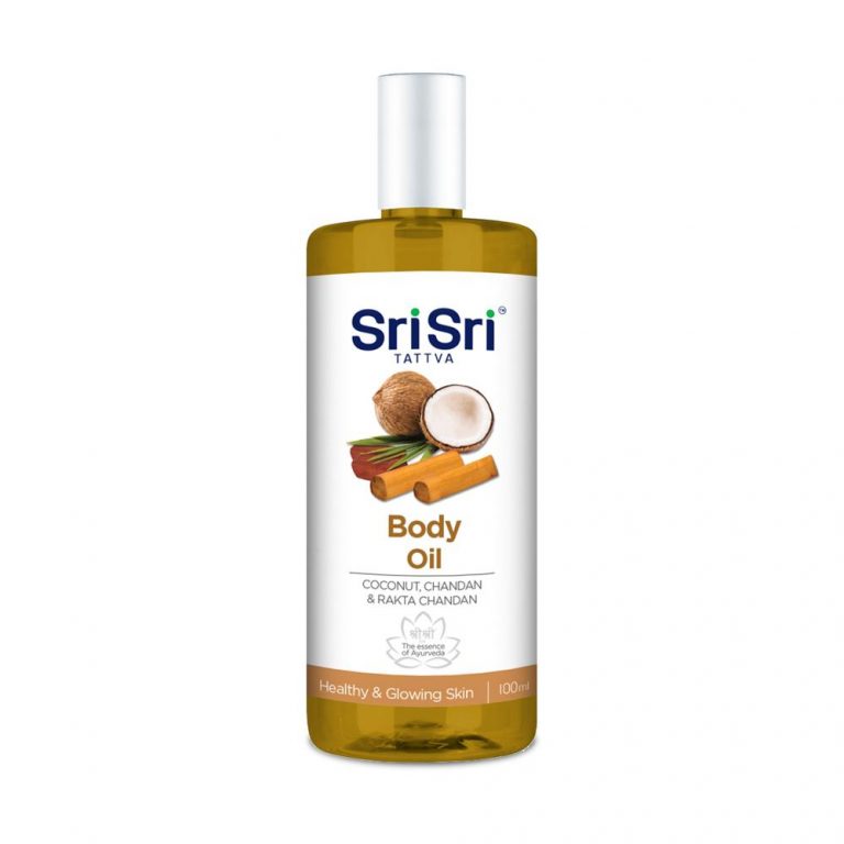 Body Oil - For Healthy & Glowing Skin, 100ml - Sri Sri Tattva