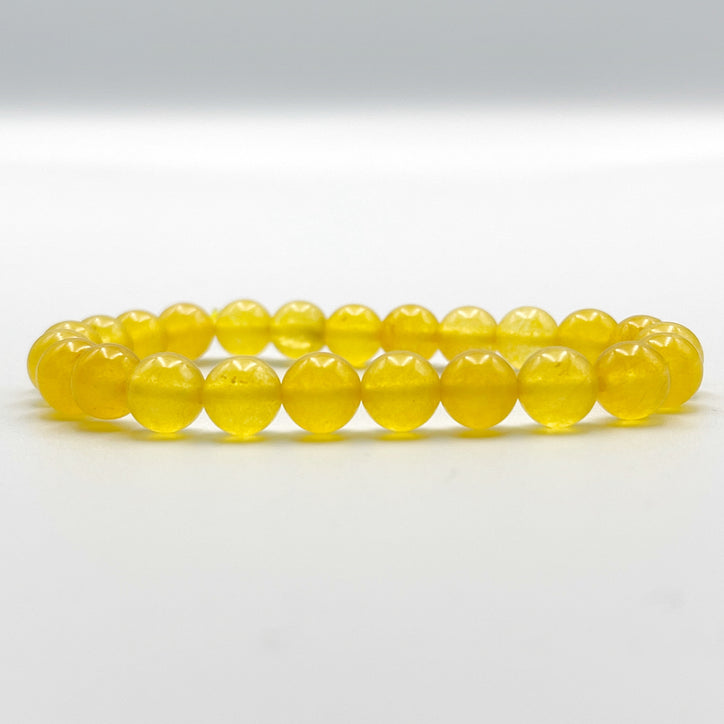 Genuine Natural Gemstone Yellow Aventurine Bracelet