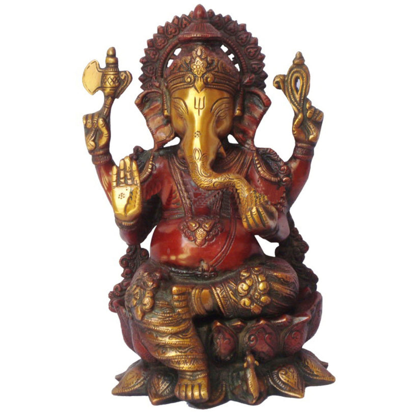 Lord Ganesha Ji Sitting on Lotus