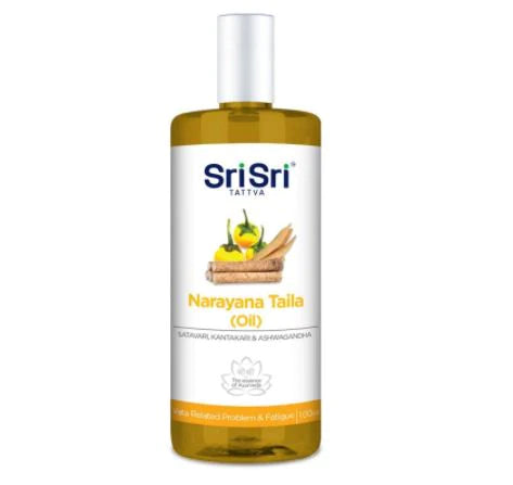 Narayana Taila - Vata Related Problem & Fatigue, 100ml - Sri Sri Tattva