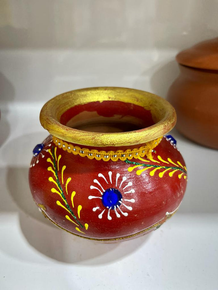 Decorated Lota (5") without Lid