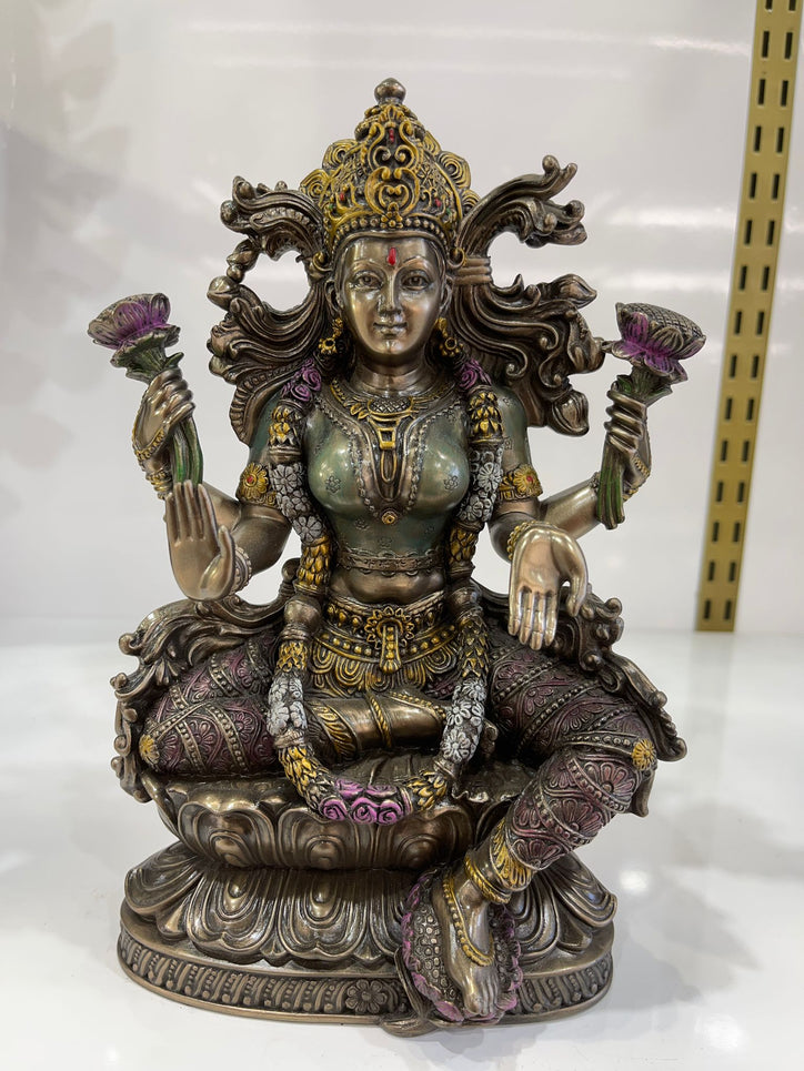 Lakshmi Ma Sitting on Lotus