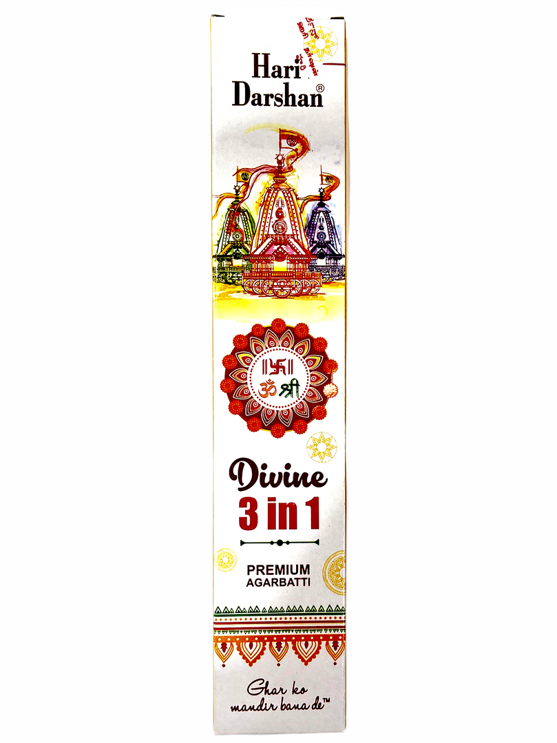 Divine Three in One Premium Agarbatti (Incense)