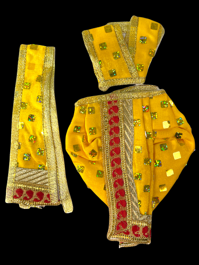 Yellow Krishna Outfit