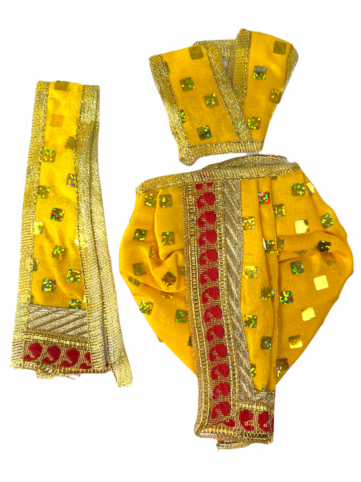 Yellow Krishna Outfit