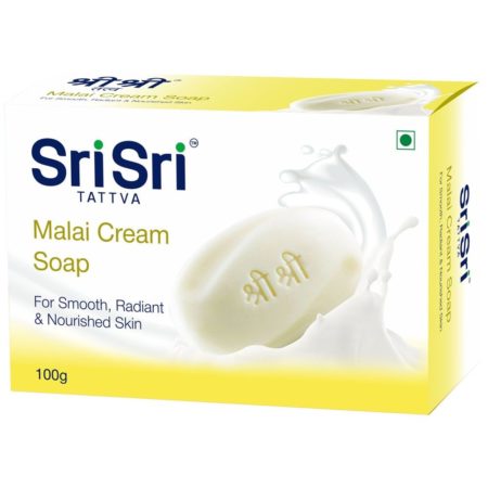 Malai Cream Soap – Relaxes, Refreshes & Rejuvenates - Sri Sri Tattva
