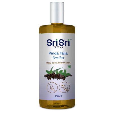 Pinda Taila (Oil) - Body Pain & Inflammation, 100ml - Sri Sri Tattva